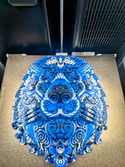 Lion Layered Wall Art