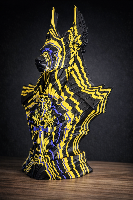 Anubis Layered Art