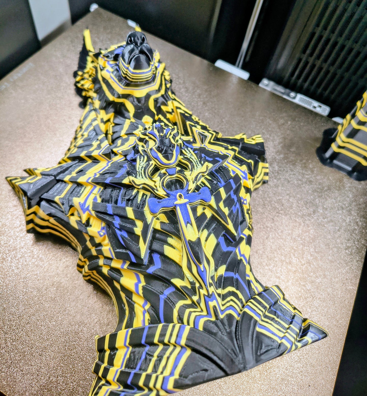 Anubis Layered Art